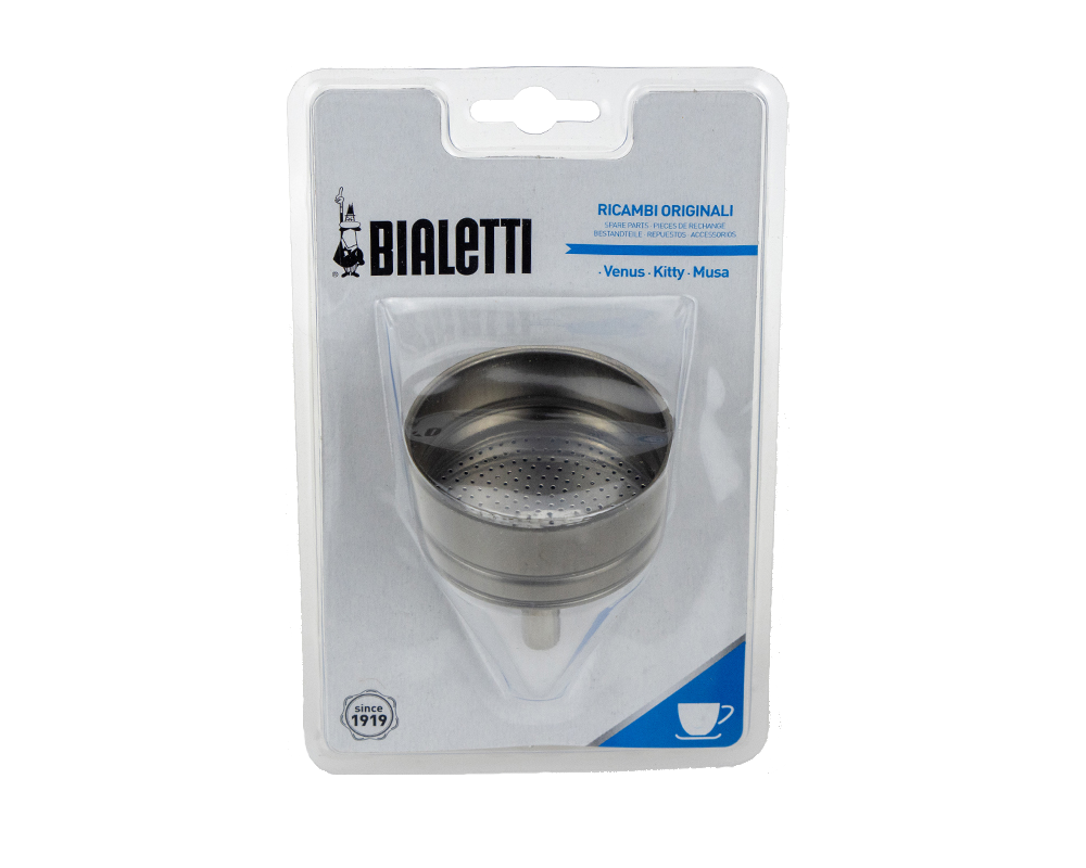Bialetti Filtertrichter Edelstahl Espressokocher - Bild 1