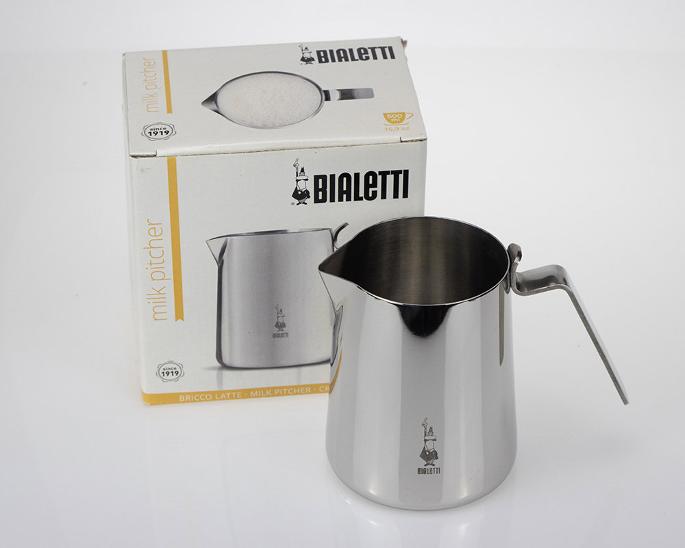 Bialetti Bricco 50cl Milchkännchen Edelstahl zum Aufschäumen & mehr - Bild 1