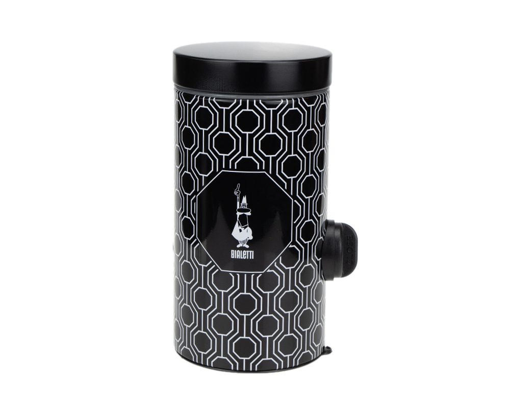 Bialetti Kaffeespender zum dosieren von gemahlenem Kaffee - schwarz