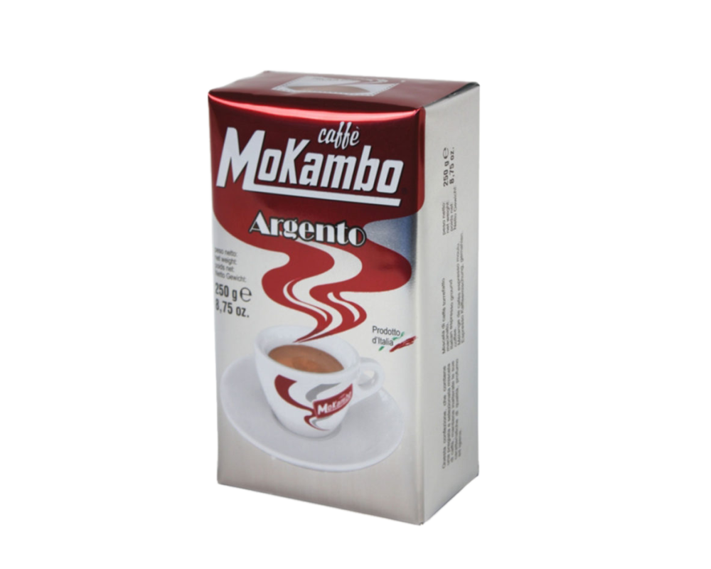 MoKambo ARGENTO Espresso Kaffee gemahlen 250 gr.