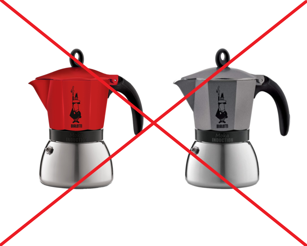 Bialetti Griff Henkel Set für NEW Moka Induktion - Bild 2