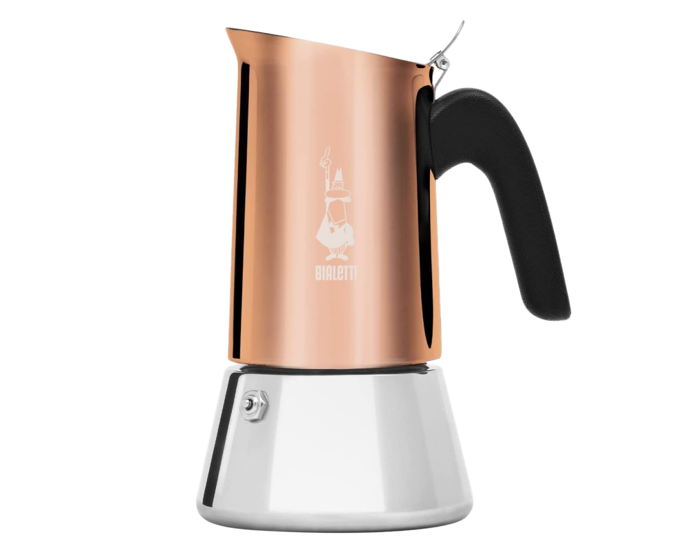 Bialetti Venus kupfer 6 Tassen INDUKTION Design Espressokocher
