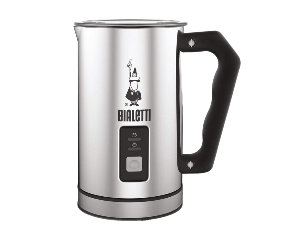 Bialetti elektrischer Milchaufschäumer Edelstahl MK01
