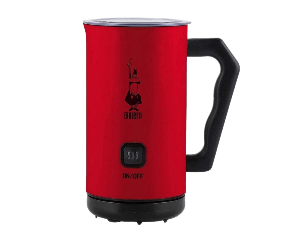 Bialetti elektrischer Milchaufschäumer rot MK02