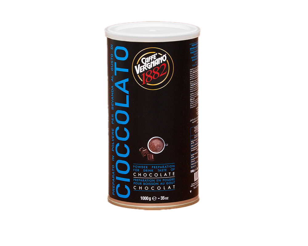 Vergnano Cioccolata Trink Schokolade in Barqualität 1 KG