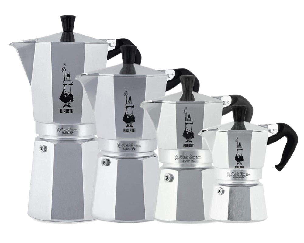Bialetti Moka Express ALU Espressokocher 4 Tassen - Bild 1