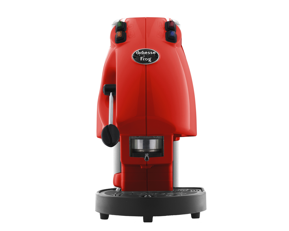 Didiesse FROG Revolution rot Kaffee-Padmaschine PLUS 50 Pads