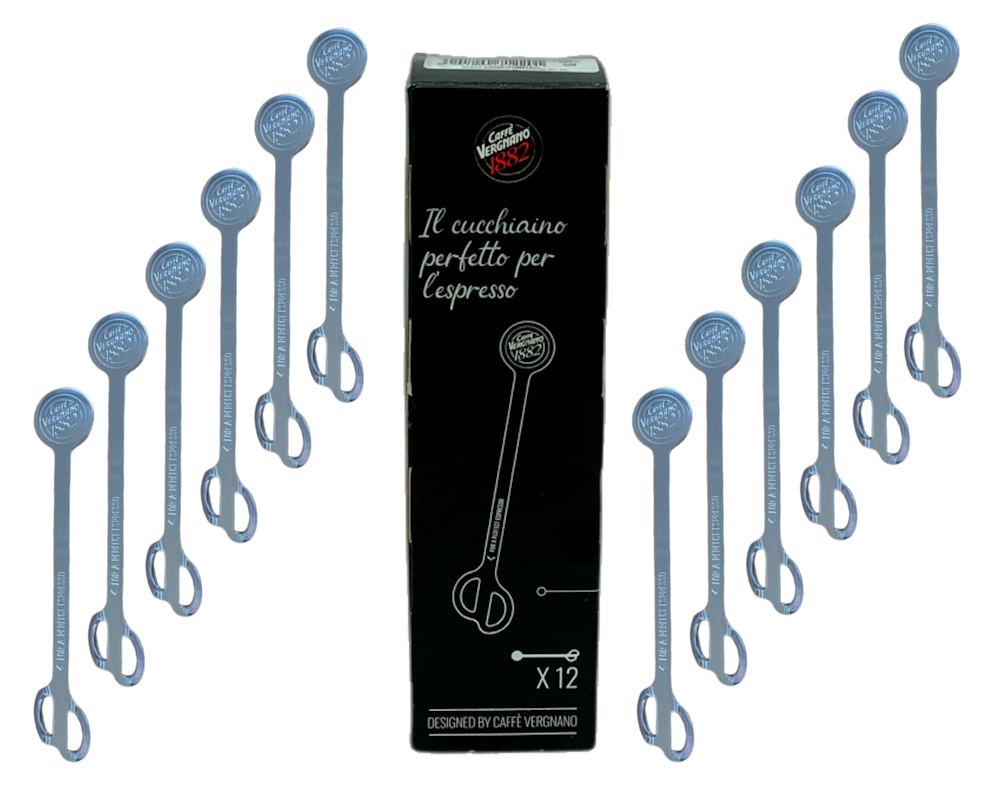 Vergnano Caffè Design Espresso Löffel mit Logo - Bild 1