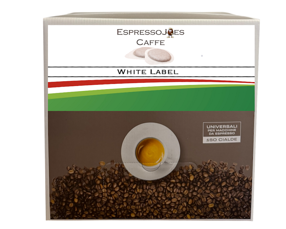 EspressoJOEs Caffe WHITE LABEL ESE Pads ab 1 Stück a 7gr. Cialde - Bild 1