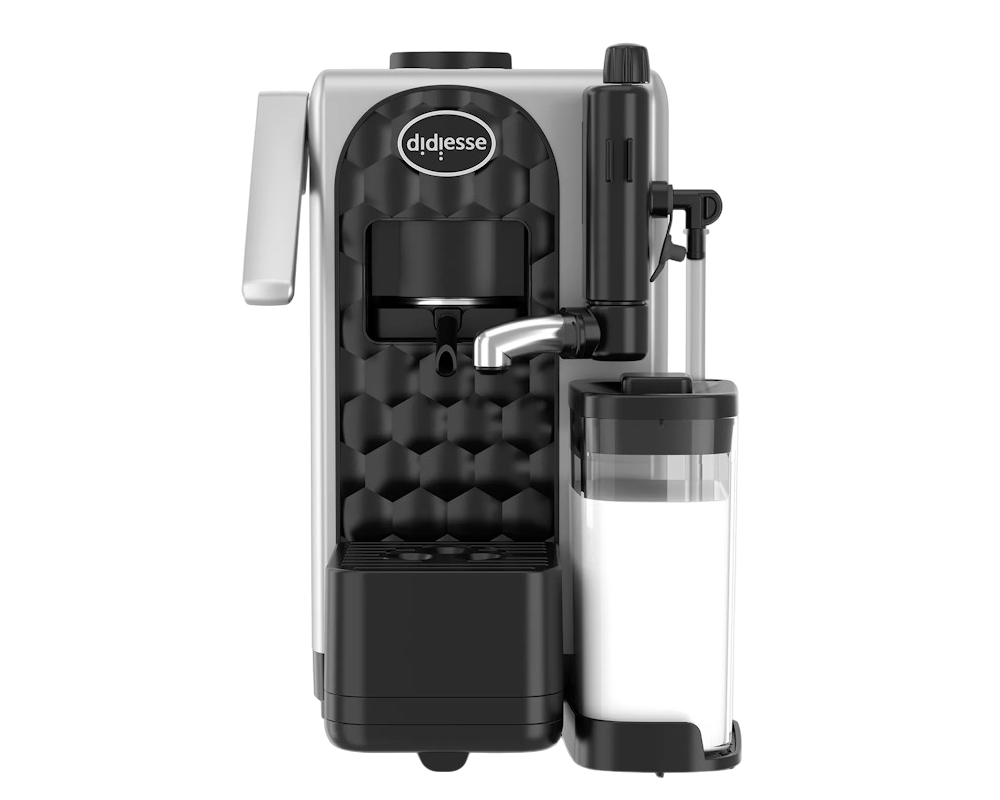 Didiesse MILKSIDE silber Kaffee-Padmaschine PLUS 50 Pads