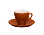 Nuova Point 6er-Set MILANO (65ml) Espresso Tasse braun (Marrone)