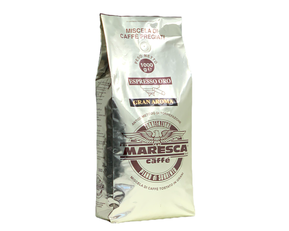 Maresca Espresso Oro GRAN AROMA Kaffee Bohnen 1 KG