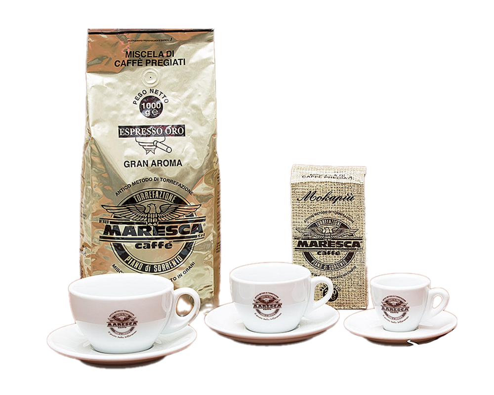 Maresca Espresso Oro GRAN AROMA Kaffee Bohnen 1 KG - Bild 1