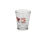 Caffe del Doge Bicchierino Espresso & Wasser Glas mit Logo