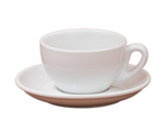 Nuova Point 6er-Set PALERMO (200ml) Cappuccino Tasse weiß
