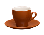 Nuova Point 6er-Set MILANO (155ml) Cappuccino Tasse braun (Marrone)