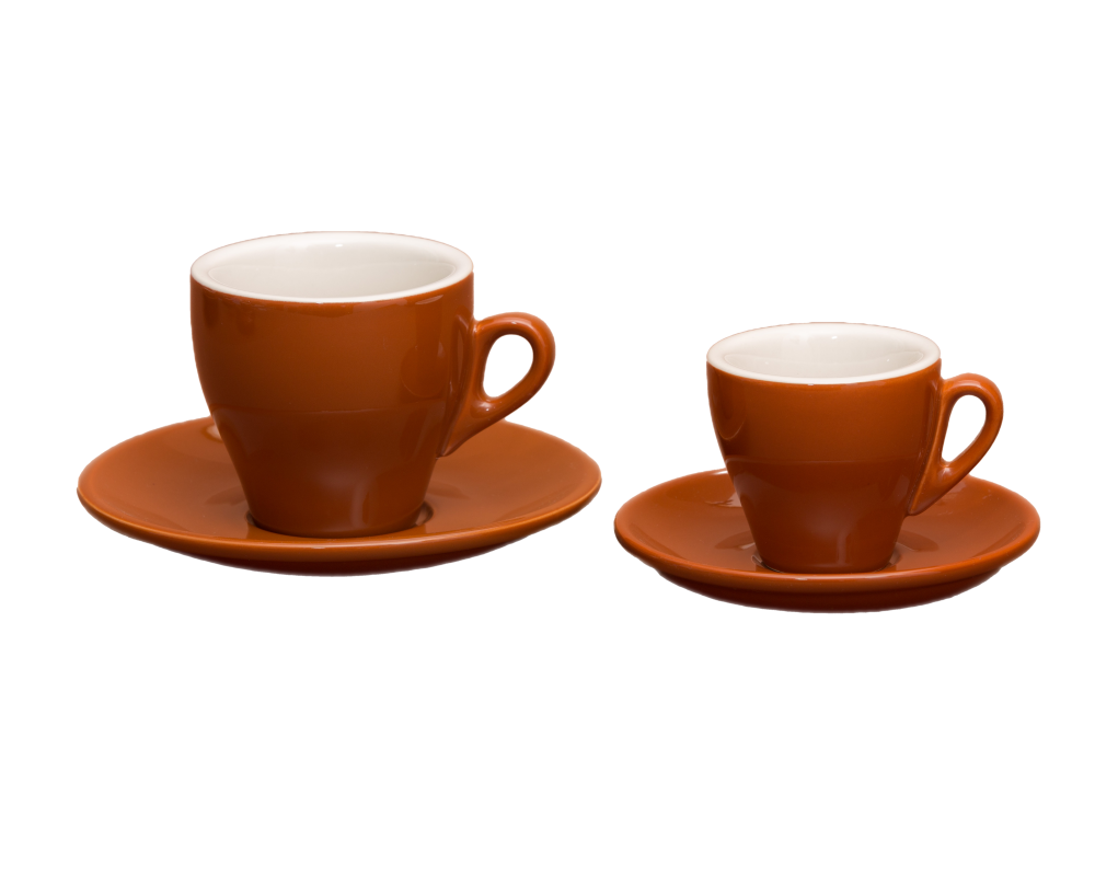 Nuova Point 6er-Set MILANO (155ml) Cappuccino Tasse braun (Marrone) - Bild 2