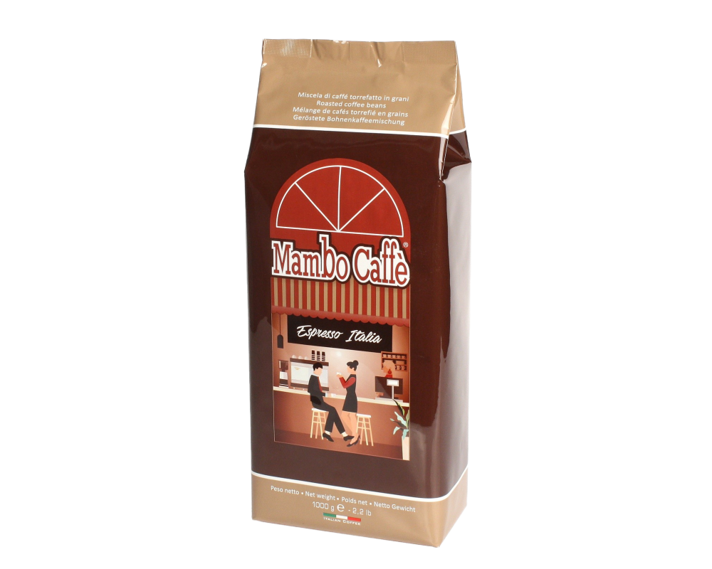 MAMBO Caffé Espresso Italia 1 KG Bohnen Profi Gebrauch