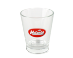 MoKambo Bicchierino Espresso & Wasser Glas mit Logo