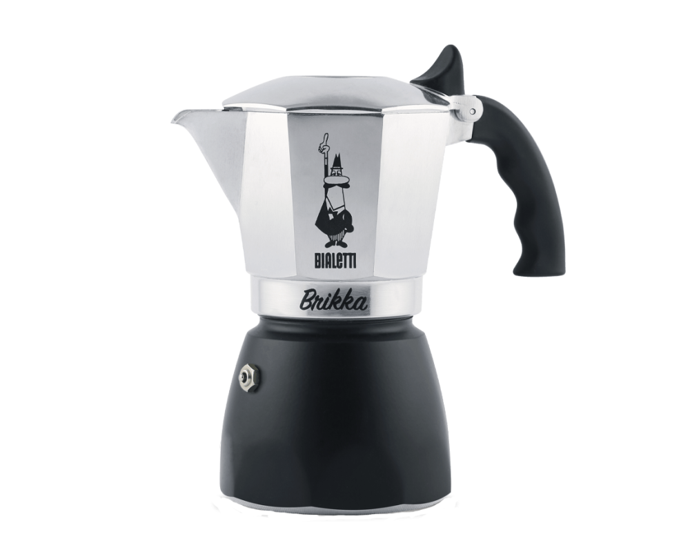Bialetti Brikka Espressokocher mit Crema 4 Tassen New Edition