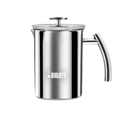 Bialetti induktionsfähiger Milchaufschäumer Edelstahl
