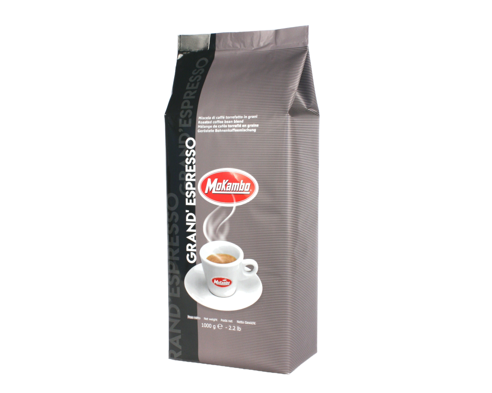 MoKambo Grand Espresso Kaffee Bohnen 1 KG Premium Qualität