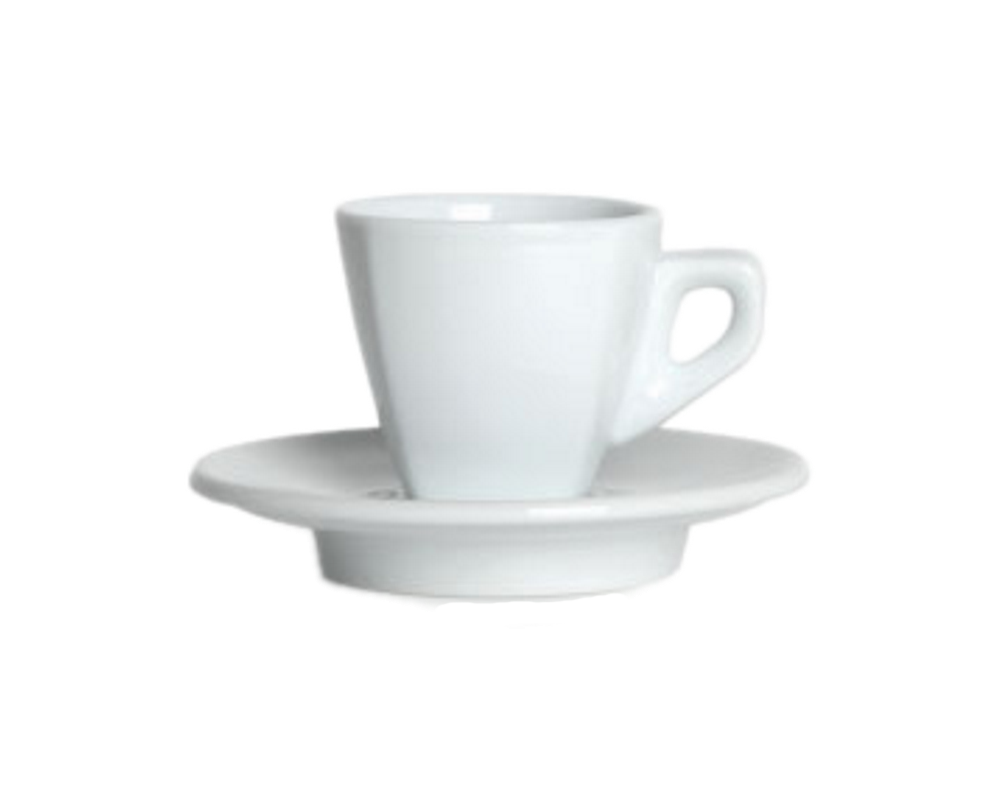 Nuova Point 6er-Set ASTI (68ml) Espresso Tasse weiß
