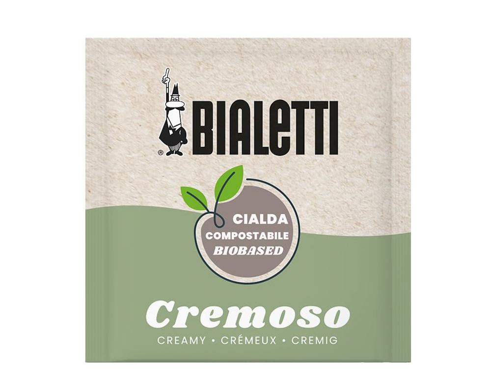 Bialetti Caffe CREMOSO Espresso ESE Pads ab 1 Stück a 7gr. Cialde