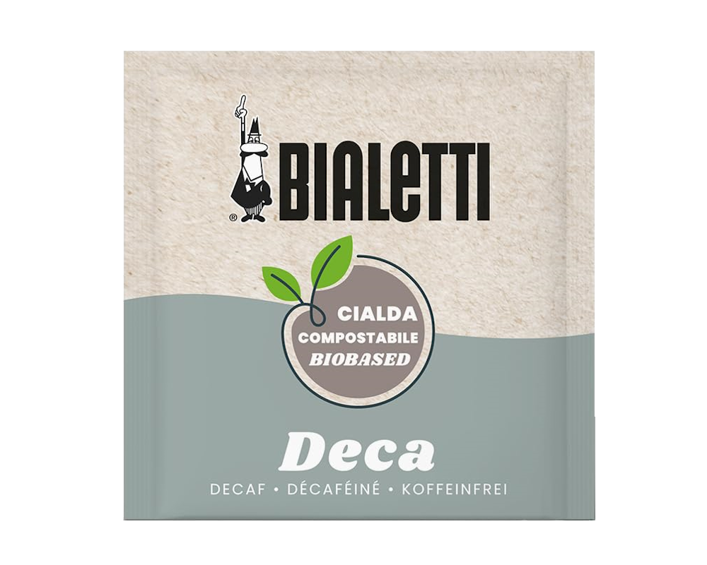 Bialetti Caffe DECA (Entkoffeiniert) Espresso ESE Pads ab 1 Stück a 7gr. Cialde