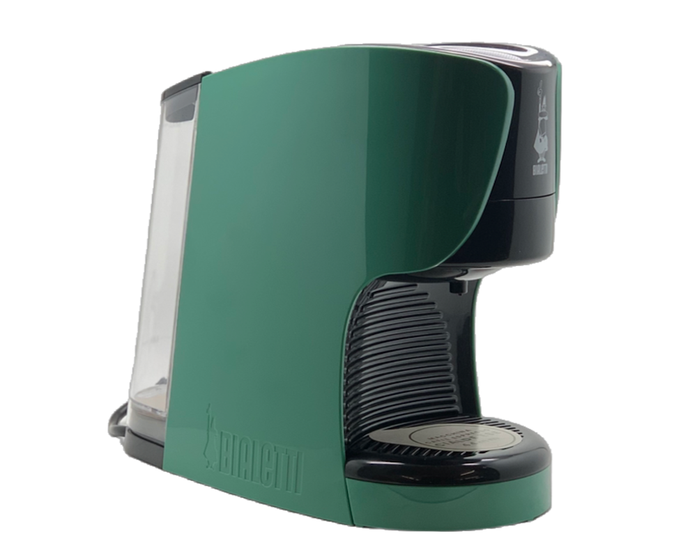 Bialetti DAMA grün Cialde ESE Kaffee-Padmaschine PLUS 30 Pads