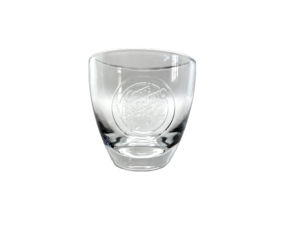 Vergnano Caffé Bicchierini Espresso und Wasserglas