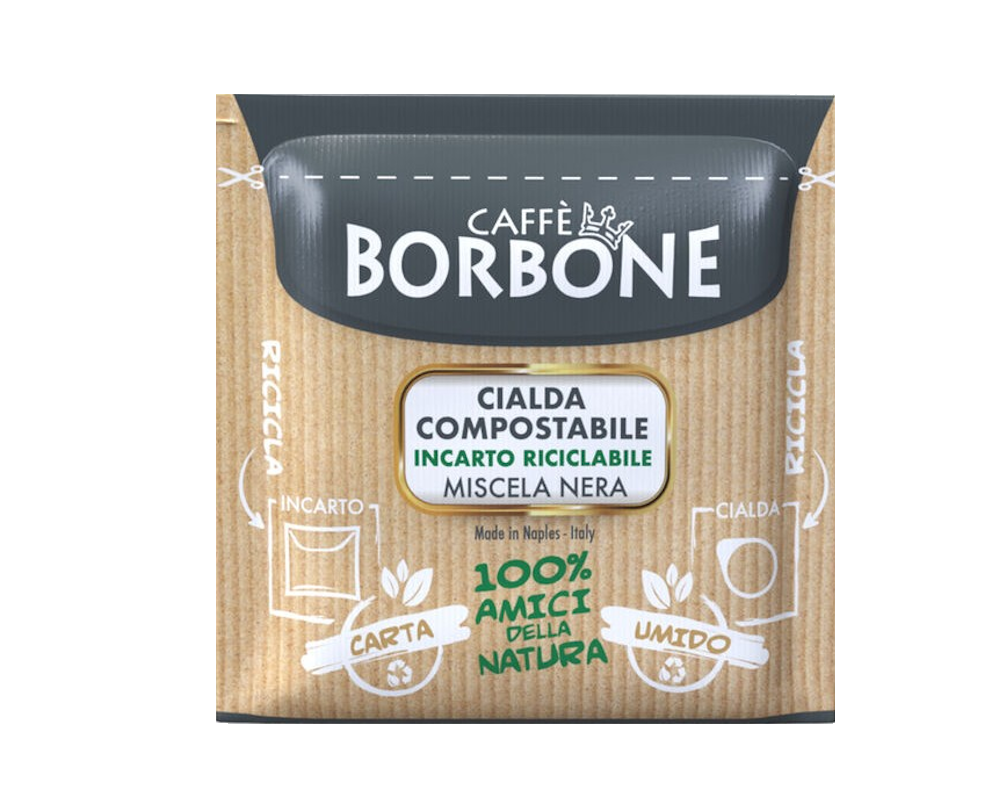 Caffè Borbone Miscela NERA Espresso ESE Pads ab 1 Stück a 7,2gr. Cialde