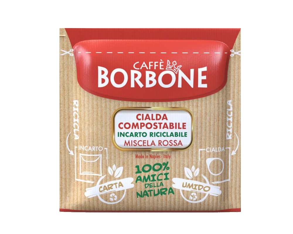 Caffè Borbone Miscela ROSSA Espresso ESE Pads ab 1 Stück a 7,2gr. Cialde