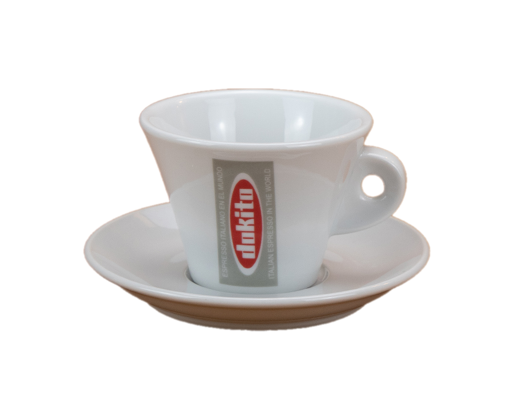 Dokito Caffe Cappuccino Tasse PARIS mit Untertasse