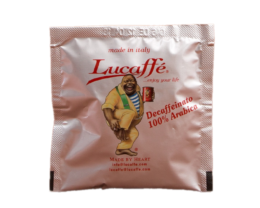 Lucaffé Decaffeinato (Koffeinfrei) Espresso Cialdi ESE Pads ab 1 Stück