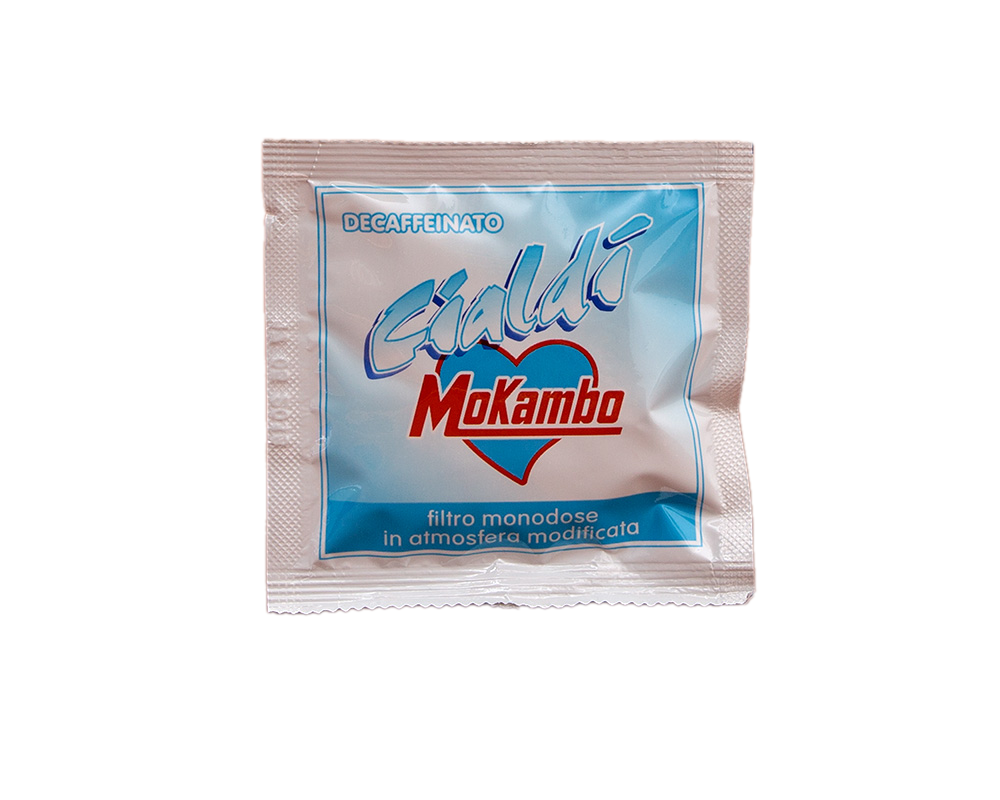 MoKambo Decaffeinato ESE Pads Servings ab 1 Stück a 6,95 gr. Cialde