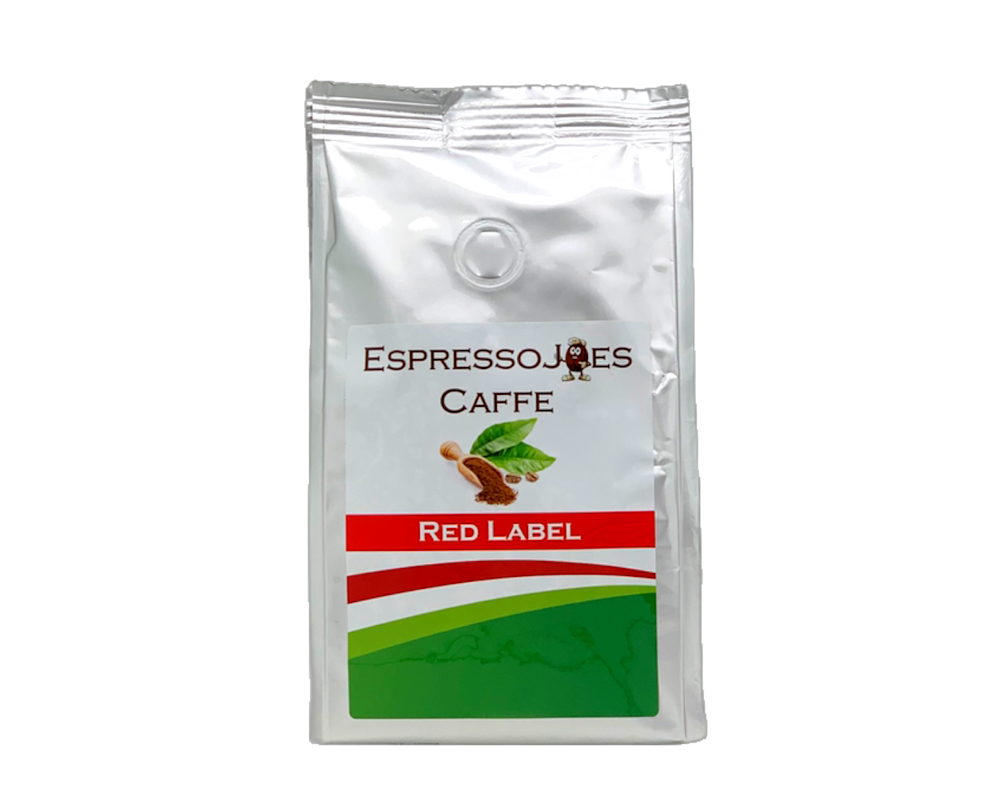 EspressoJOEs Caffe RED LABEL gemahlen 250g
