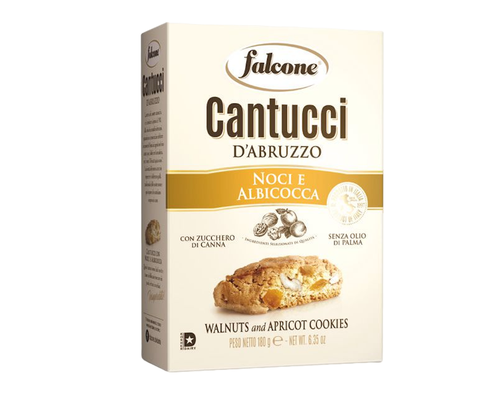 Falcone Cantucci Noci e Albicocca (Walnuss & Aprikose) d’Abruzzo 180g