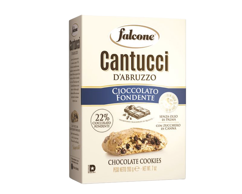 Falcone Cantucci Cioccolato Fondente (Schokolade) d’Abruzzo 200g
