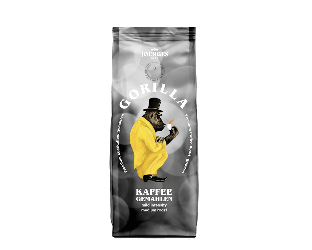Gorilla KAFFEE 500 gr. Kaffee gemahlen (Filterkaffee)