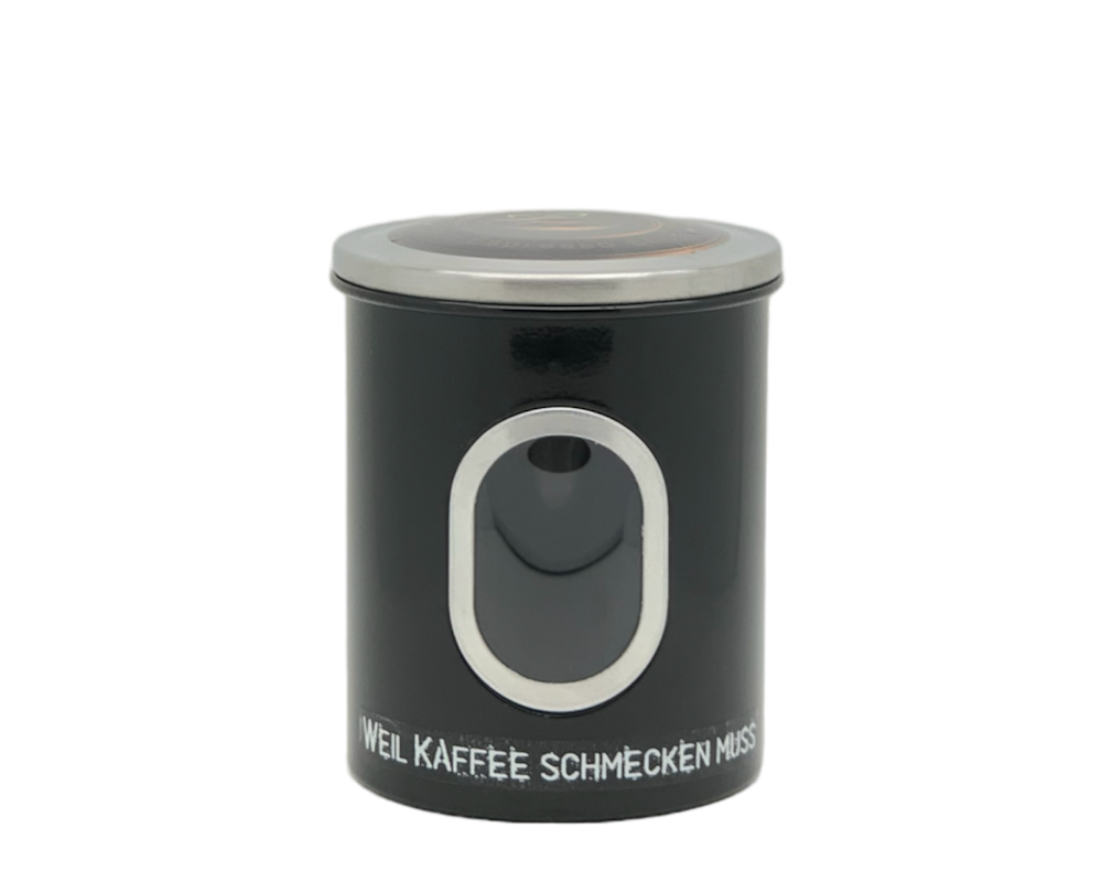 JOEs S Edelstahl Kaffee Dose mit Sichtfenster und Aromaverschluss Deckel