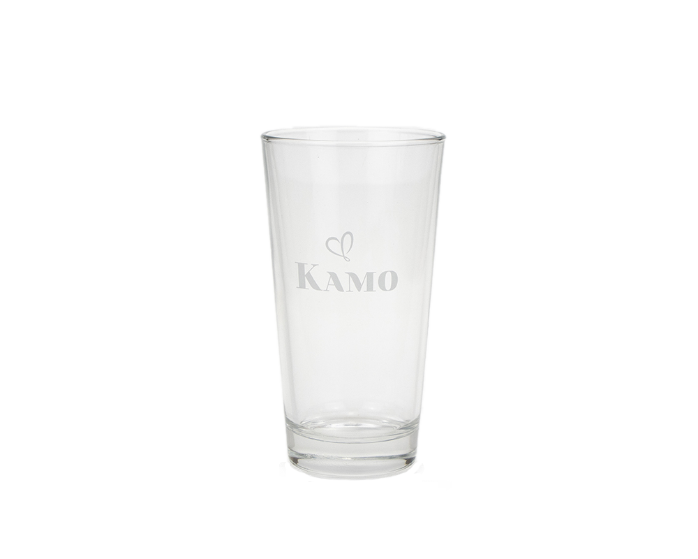 Caffe Kamo Latte Macchiato Glas