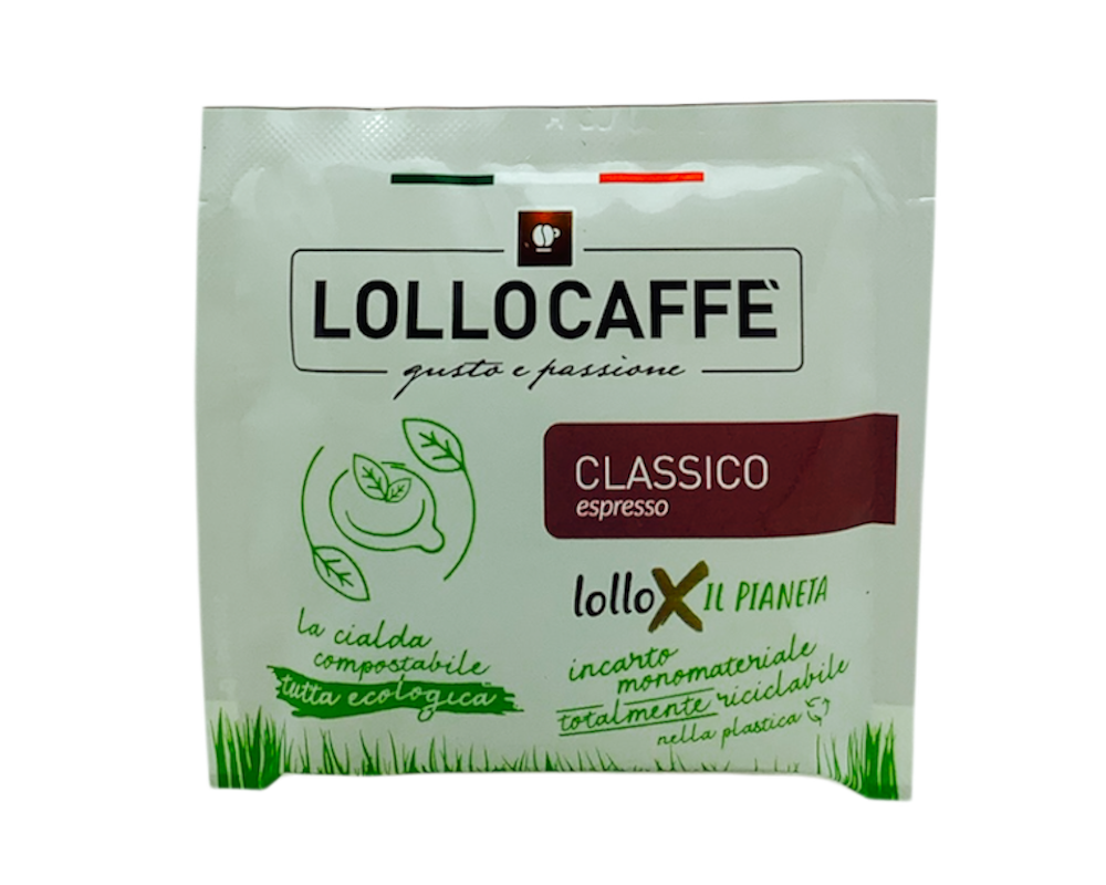Lollo Caffè CLASSICO Espresso ESE Pad Cialde ab 1 Stück 7,5g