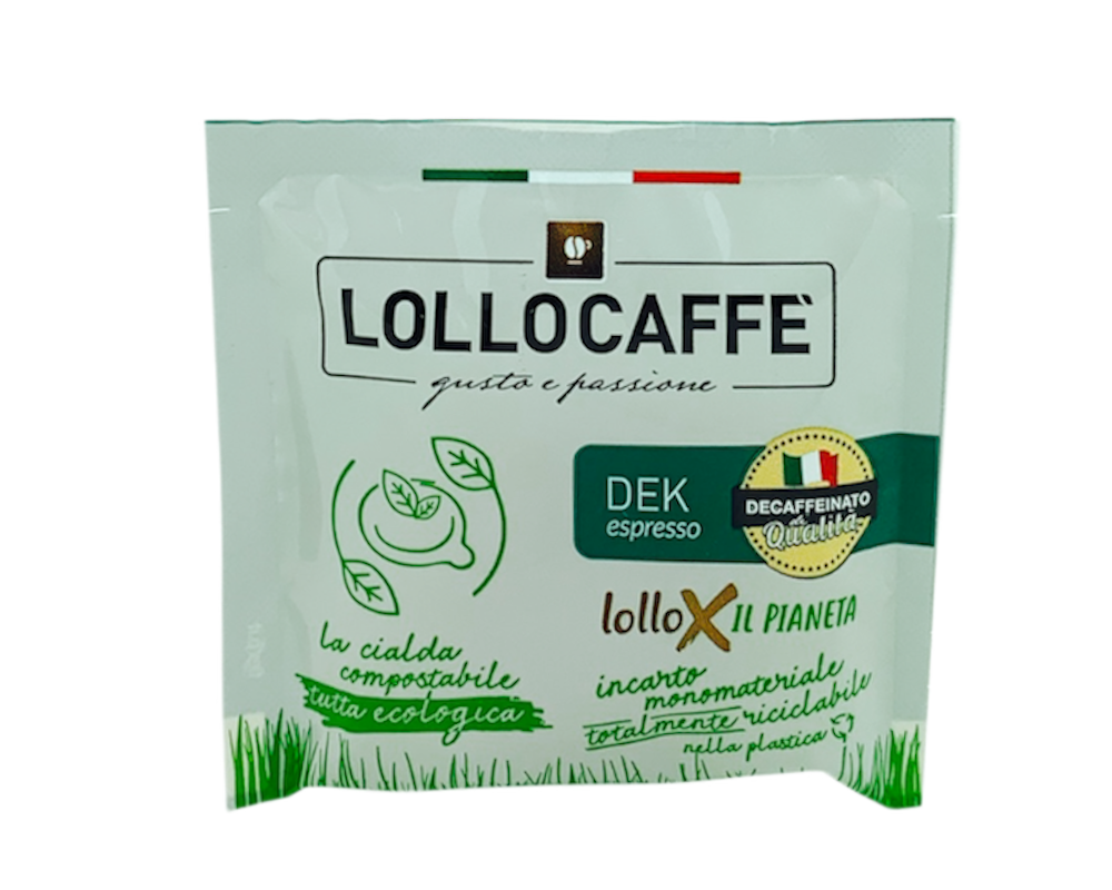 Lollocaffè DEK (entkoffeiniert) Espresso ESE Pad Cialde ab 1 Stück 7,5g