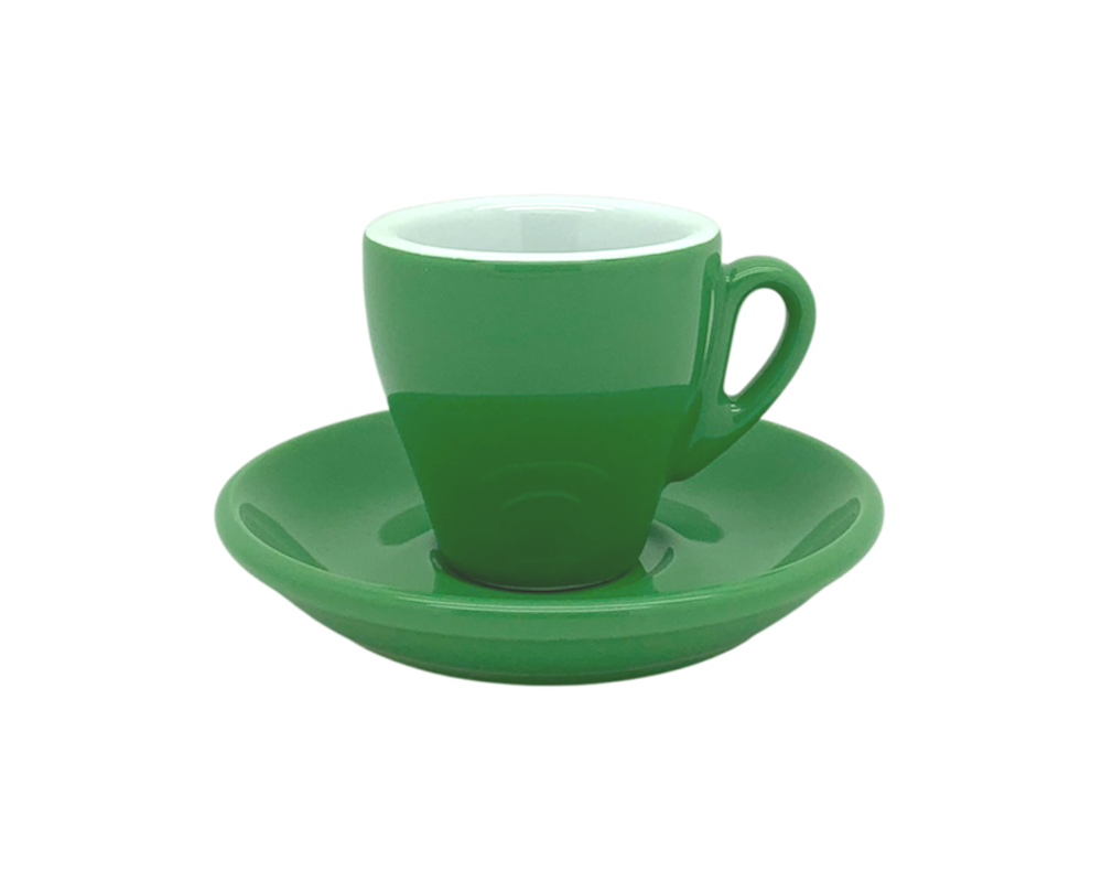 Nuova Point 6er-Set MILANO (65ml) Espresso Tasse grün (Verde)