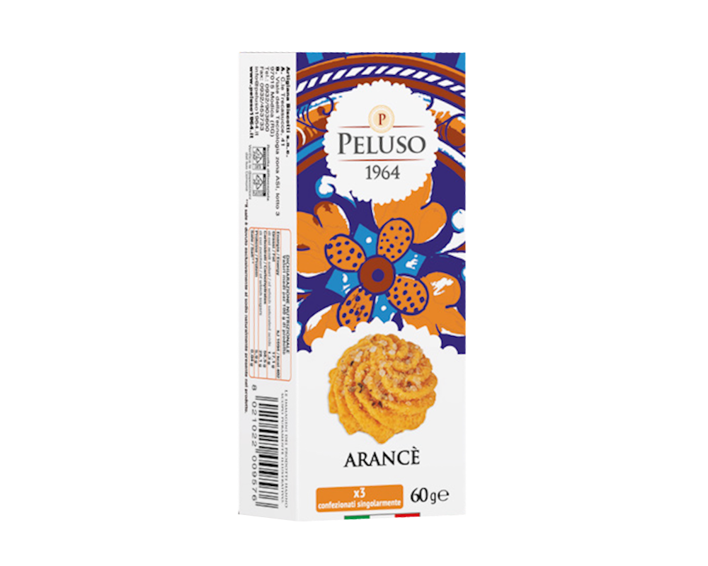 Peluso Paste di Mandorle ARANCÈ (Mandel Orange) 60g