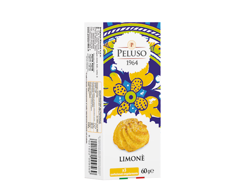 Peluso Paste di Mandorle LIMONÈ (Mandel Zitrone) 60g