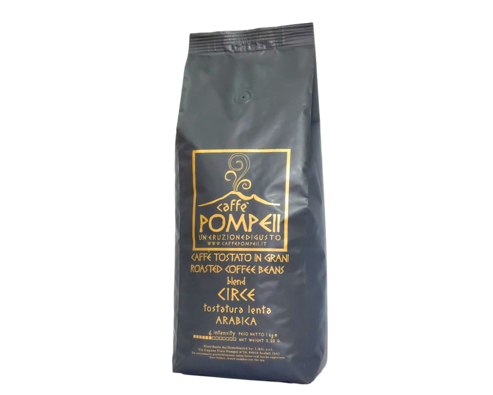 Caffè Pompeii CIRCE Gold Arabica Espresso Kaffee Bohnen 1KG