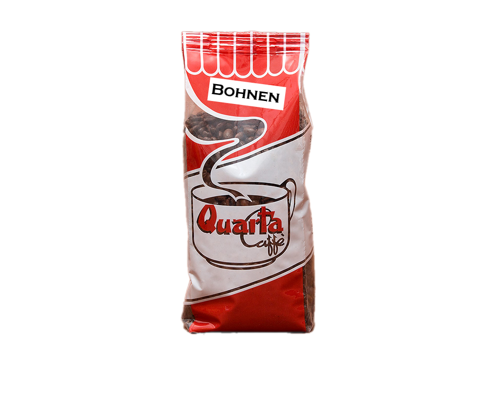 QUARTA Caffé ROSSA Bohnen 250 gr. Espresso Kaffee