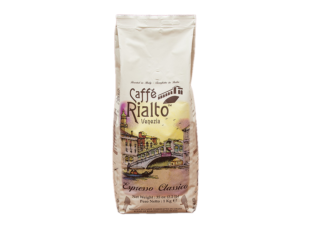 Caffe Rialto Venezia (Del Doge) Espresso Classico Bohnen 1 KG